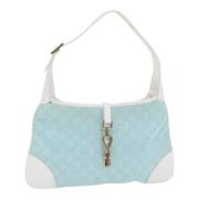 Pre-owned Canvas handbags Gucci Vintage , Blue , Dames