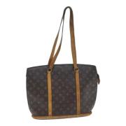 Pre-owned Canvas shoulder-bags Louis Vuitton Vintage , Brown , Dames