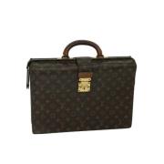 Pre-owned Canvas louis-vuitton-bags Louis Vuitton Vintage , Beige , Da...