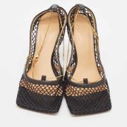 Pre-owned Leather heels Bottega Veneta Vintage , Black , Dames