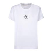 Witte T-shirt Chic Stijl Stella McCartney , White , Dames