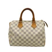 Pre-owned Canvas louis-vuitton-bags Louis Vuitton Vintage , White , Da...