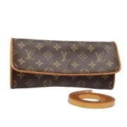 Pre-owned Canvas louis-vuitton-bags Louis Vuitton Vintage , Brown , Da...