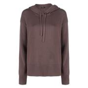 Bruin Kasjmier Katoen Casual Hoodie Joseph , Brown , Dames