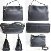 Pre-owned Canvas handbags Bally Pre-owned , Black , Dames