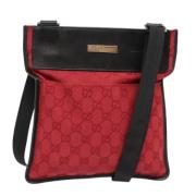 Pre-owned Canvas gucci-bags Gucci Vintage , Red , Dames