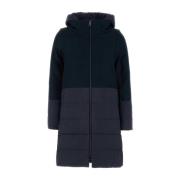 Stijlvolle Navy Blue Donsjas Herno , Blue , Dames