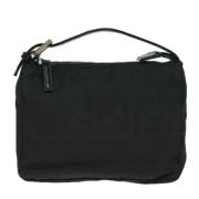 Pre-owned Canvas fendi-bags Fendi Vintage , Black , Dames