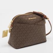 Pre-owned Canvas shoulder-bags Michael Kors Pre-owned , Brown , Dames