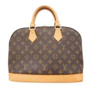 Pre-owned Canvas louis-vuitton-bags Louis Vuitton Vintage , Brown , Da...