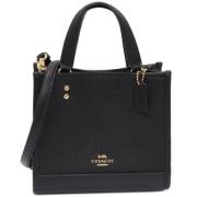 Pre-owned Leather totes Coach Pre-owned , Black , Dames