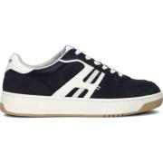 Blauwe Heren Sneakers Duomo Hoff , Blue , Heren