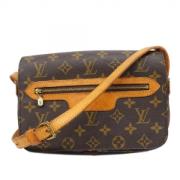 Pre-owned Fabric shoulder-bags Louis Vuitton Vintage , Brown , Dames