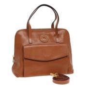 Pre-owned Leather handbags Celine Vintage , Brown , Dames