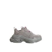 Triple S Basket Sneakers Balenciaga , Gray , Heren