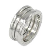 Pre-owned Metal rings Bvlgari Vintage , Gray , Dames