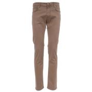 Slim Fit Jeans, Model 5 Jacob Cohën , Beige , Heren