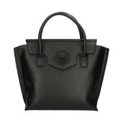 Handtas met voorlogo opening Plein Sport , Black , Dames