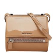 Pre-owned Leather crossbody-bags Givenchy Pre-owned , Beige , Dames