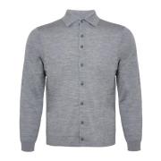 Gebreid shirt in R2-stijl R2 Amsterdam , Gray , Heren