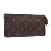 Pre-owned Canvas pouches Louis Vuitton Vintage , Brown , Dames