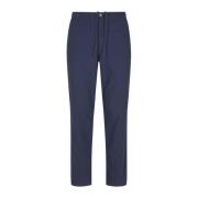 Blauwe Broek Plat Vooraanzicht Look 1 Polo Ralph Lauren , Blue , Heren