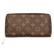 Pre-owned Canvas wallets Louis Vuitton Vintage , Brown , Dames