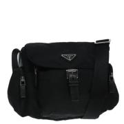 Pre-owned Nylon prada-bags Prada Vintage , Black , Dames