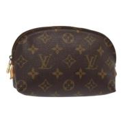 Pre-owned Canvas pouches Louis Vuitton Vintage , Brown , Dames