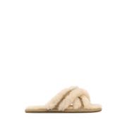 Shearling Scuffita Pantoffels in Ivoor UGG , Beige , Dames