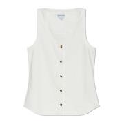 Top met sluiting Bottega Veneta , White , Dames