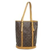 Pre-owned Canvas louis-vuitton-bags Louis Vuitton Vintage , Brown , Da...