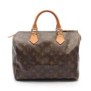 Pre-owned Canvas louis-vuitton-bags Louis Vuitton Vintage , Brown , Da...