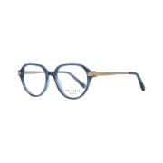 Stijlvolle Blauwe Ronde Optische Bril Ted Baker , Blue , Dames