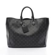 Pre-owned Leather louis-vuitton-bags Louis Vuitton Vintage , Black , D...