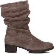 Sue H Dames Laarzen Taupe Hartjes , Brown , Dames