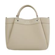 Ivoor Winkel Tas Stijlvol Model Armani Exchange , White , Dames