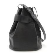 Pre-owned Leather louis-vuitton-bags Louis Vuitton Vintage , Black , D...