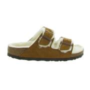 Shearling laarzen voor winteroutfits Birkenstock , Brown , Heren