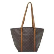 Pre-owned Canvas totes Louis Vuitton Vintage , Brown , Dames