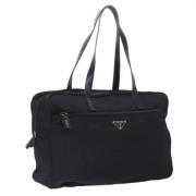 Pre-owned Nylon prada-bags Prada Vintage , Black , Dames