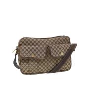 Pre-owned Canvas celine-bags Celine Vintage , Brown , Dames