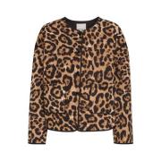 Luipaardprint Freewear Jack Ichi , Brown , Dames