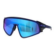 Latch Panel Zonnebril voor Stijlvolle Look Oakley , Blue , Unisex