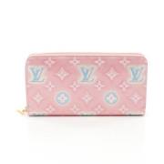 Pre-owned Fabric wallets Louis Vuitton Vintage , Pink , Dames