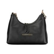 Zwarte Polyethyleen Handtas Valentino by Mario Valentino , Black , Dam...