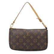 Pre-owned Canvas louis-vuitton-bags Louis Vuitton Vintage , Brown , Da...