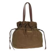 Pre-owned Nylon prada-bags Prada Vintage , Brown , Dames