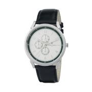 Heren Leren Analoog Horloge Eigentijdse Stijl Pierre Cardin , Gray , H...