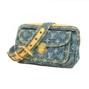 Pre-owned Denim louis-vuitton-bags Louis Vuitton Vintage , Blue , Dame...